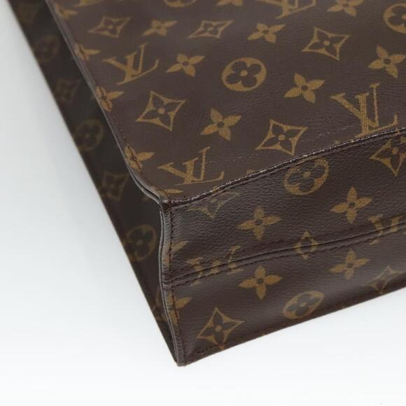 LOUIS VUITTON Monogram Sac Plat Hand Bag M51140 - Picture 14 of 16